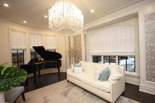 Elegance and Sophistication: Roman Shades in Interior Design