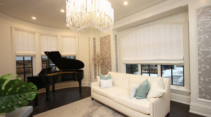 Elegance and Sophistication: Roman Shades in Interior Design