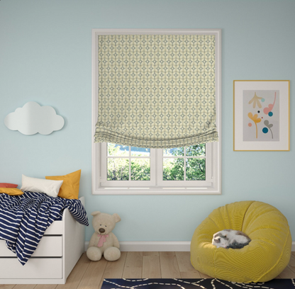 Gibbs European Relaxed Roman Shade — Custom Size
