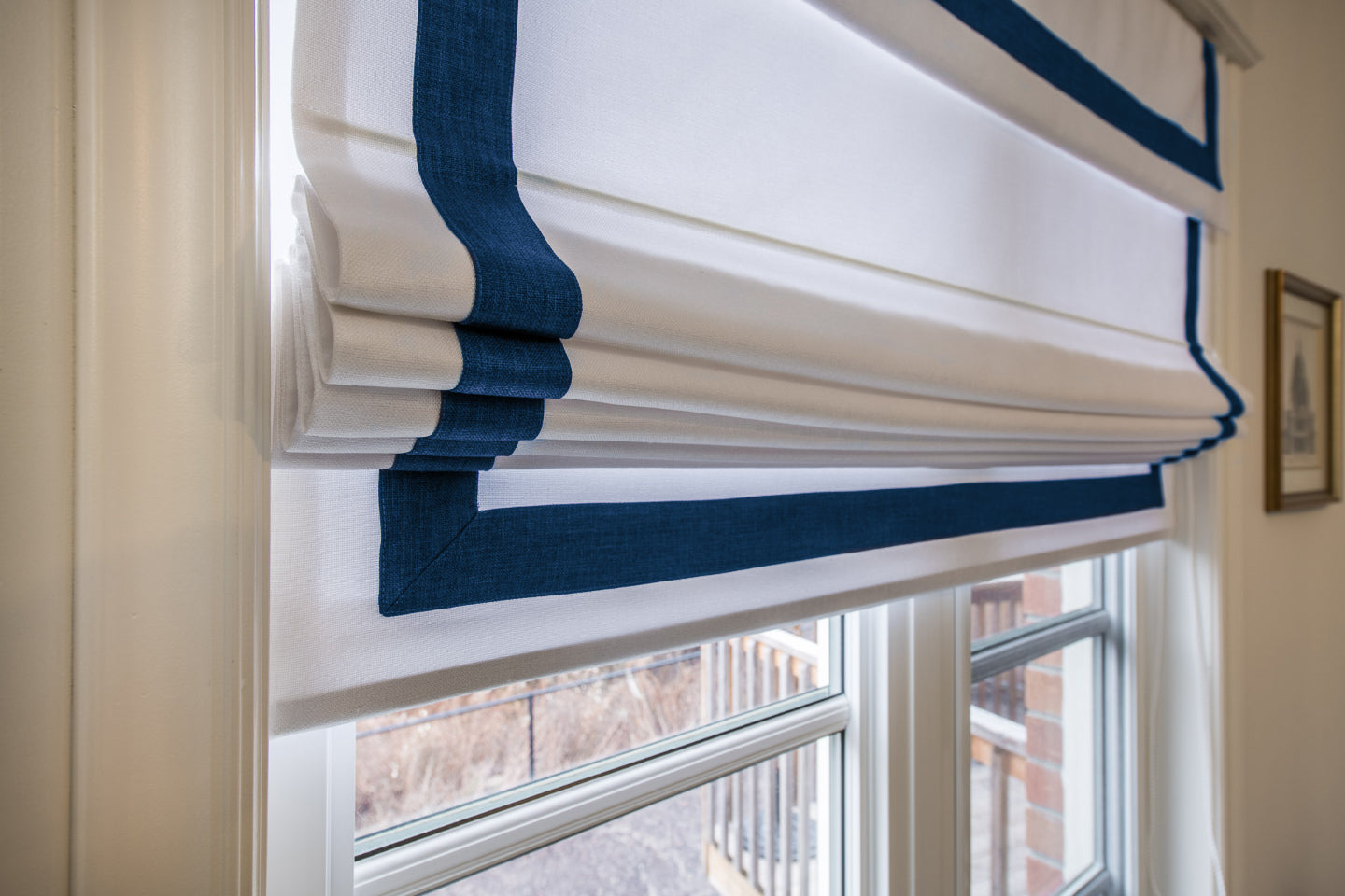 Indigo colour of border