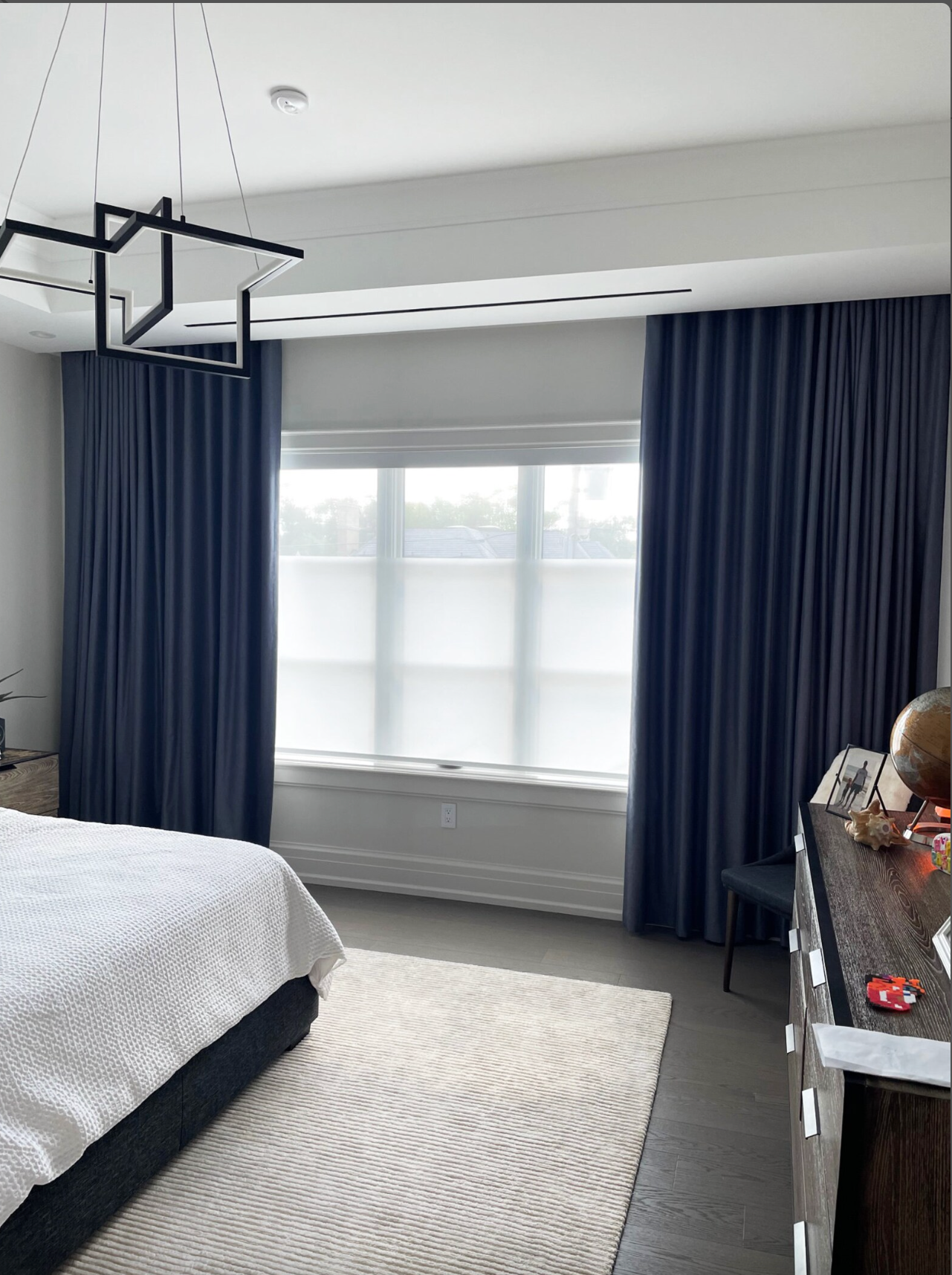 Topen Roller Shade — Top-Down Privacy, Custom Size