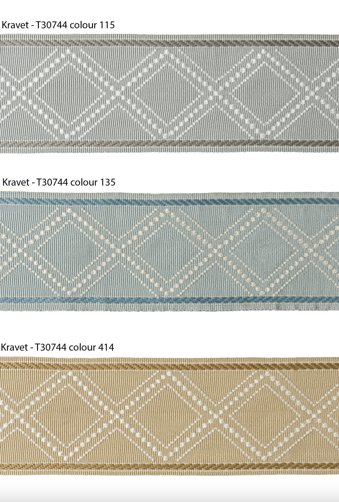 Custom Roman Shade with Decorative Trim Kravet T30744, Relaxed Roman Shade with Chain Mechanism, Custom Window treatments