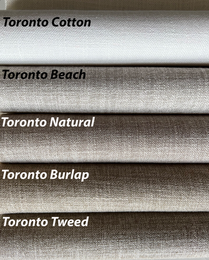Custom Roman Shade with Decorative Trim Kravet T30744, Relaxed Roman Shade with Chain Mechanism, Custom Window treatments