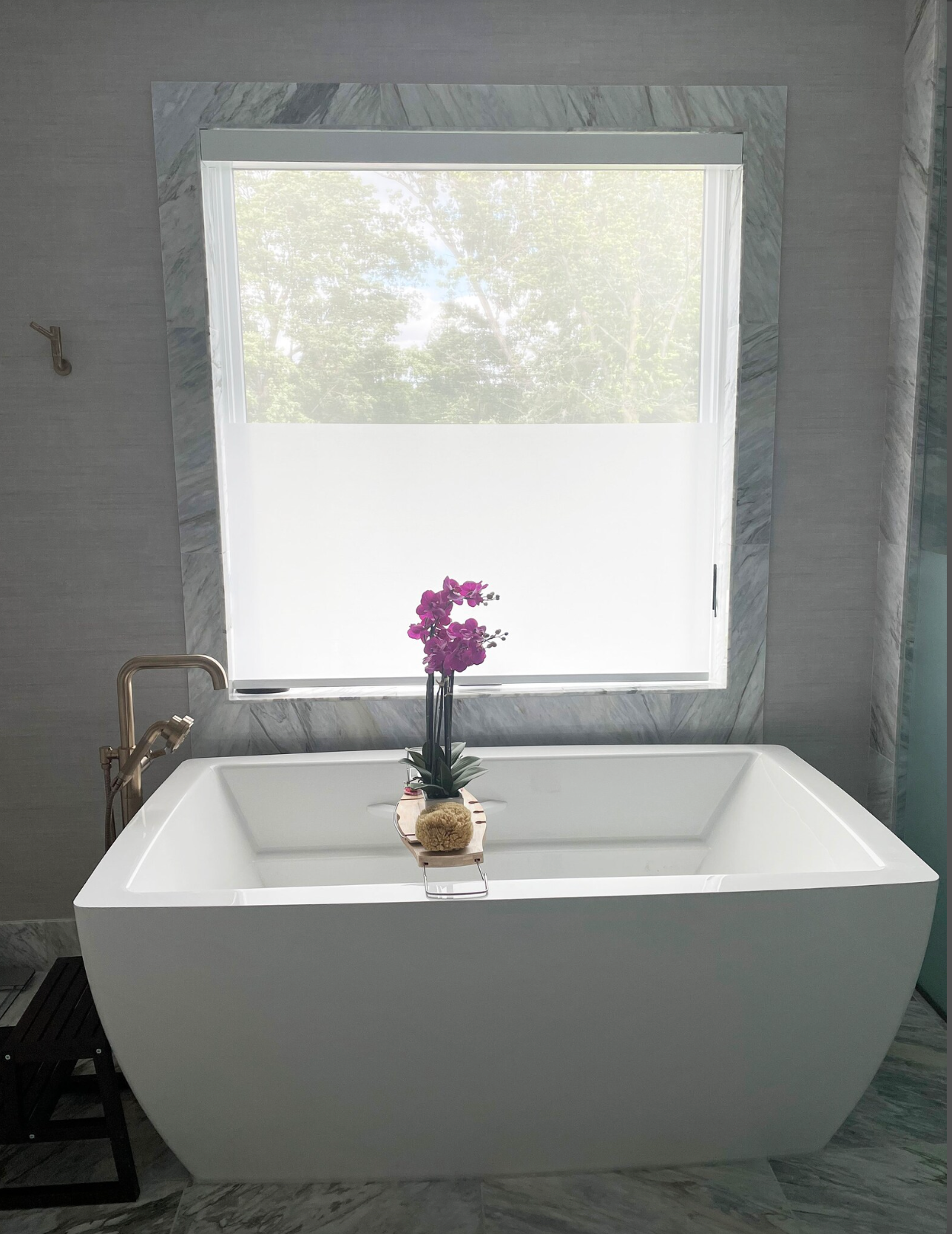 Topen Roller Shade — Top-Down Privacy, Custom Size