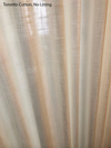 Custom Drapery panels, Double Pleat Style Curtains, Pinch Pleated, solid coloured drapes, Drapery Panels No Lining, Custom length