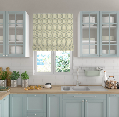 Gibbs Flat Roman Shade — Custom Size