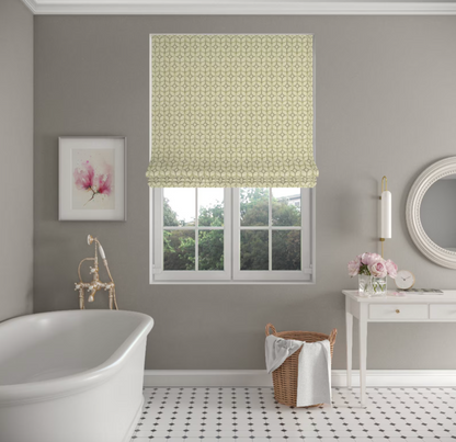 Gibbs Flat Roman Shade — Custom Size