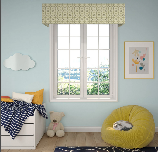 Custom Pelmet Gibbs, Valance Box, Custom Window Treatment, Cornice Valance