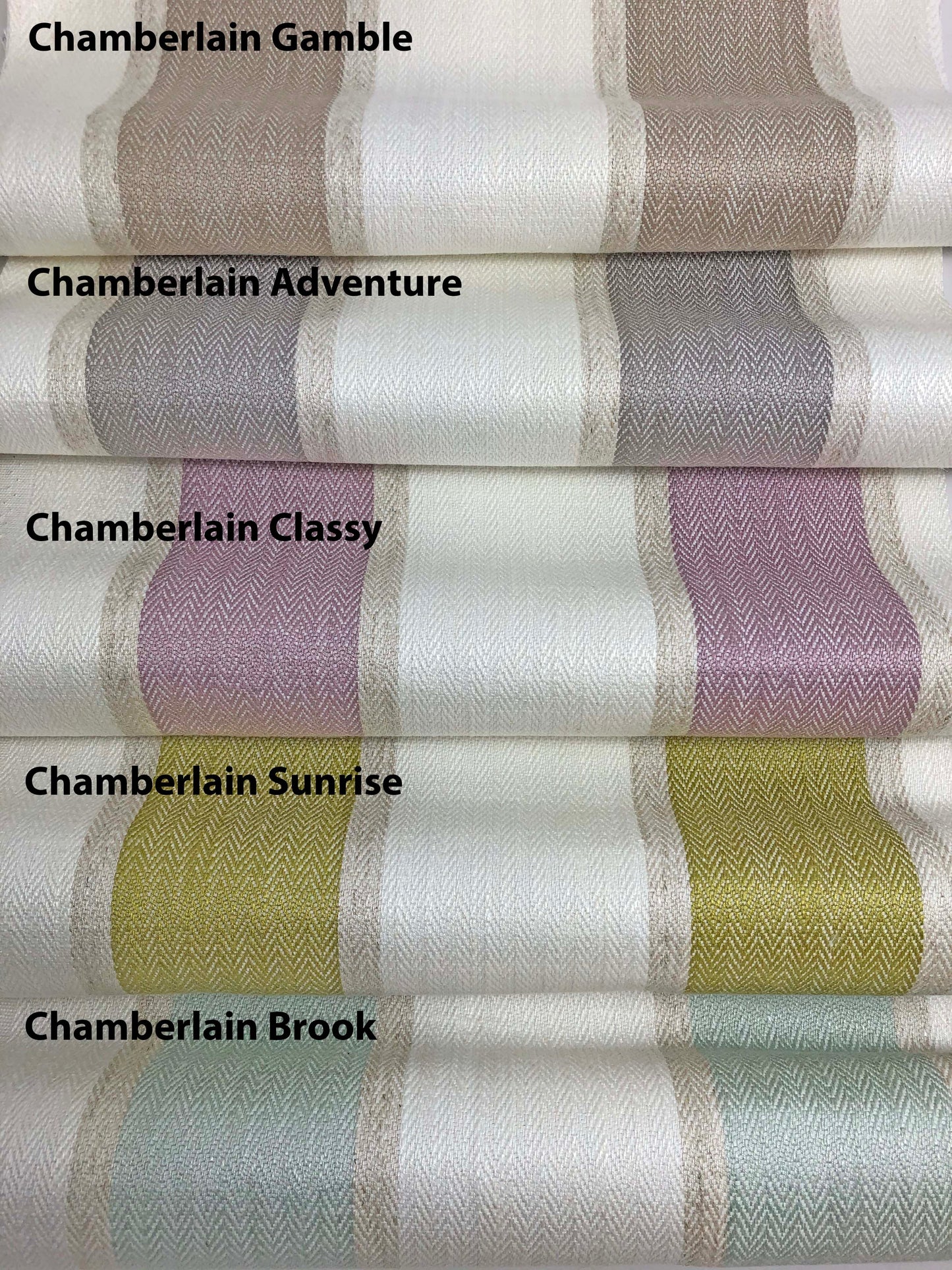 Chamberlain Flat Roman Shade — Custom Size