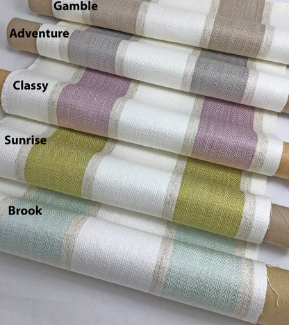 Chamberlain Flat Roman Shade — Custom Size