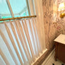 Handmade Linen Café Curtain | French Pleat Rod Pocket, Custom Drapery
