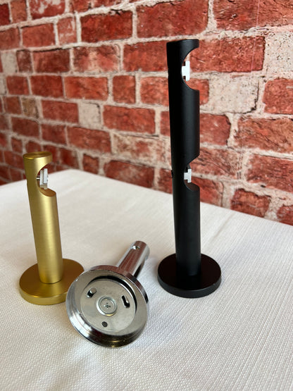 Wall Mount Bracket for Vanessa Channel Rod — 28mm, Single or Double
