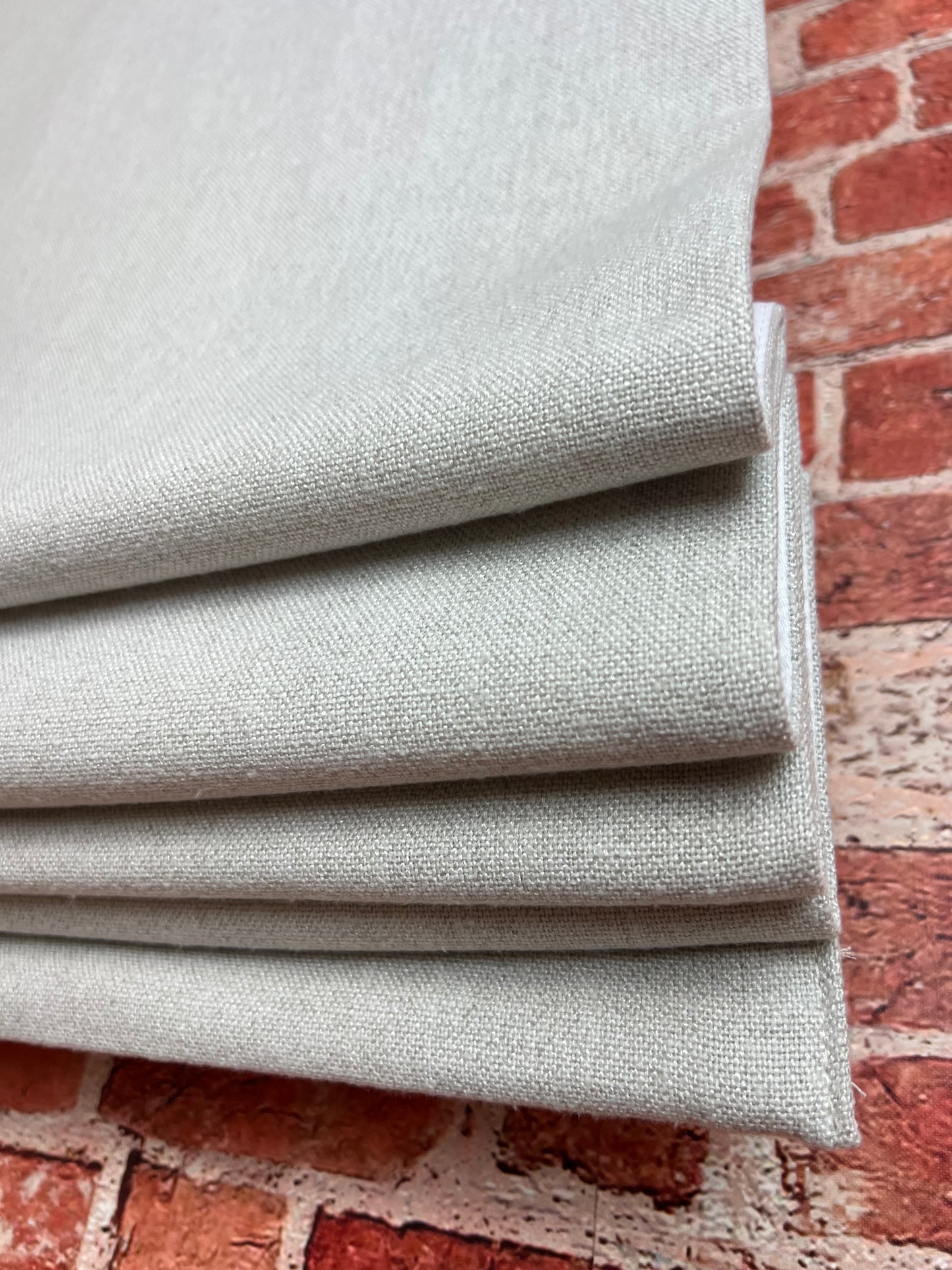 Far Flat Fold Roman Shade — Relaxed, Custom Size, 10 Colours
