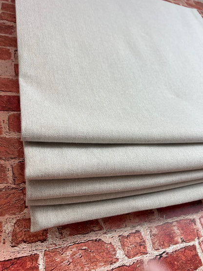 Far Flat Fold Roman Shade — Relaxed, Custom Size, 10 Colours