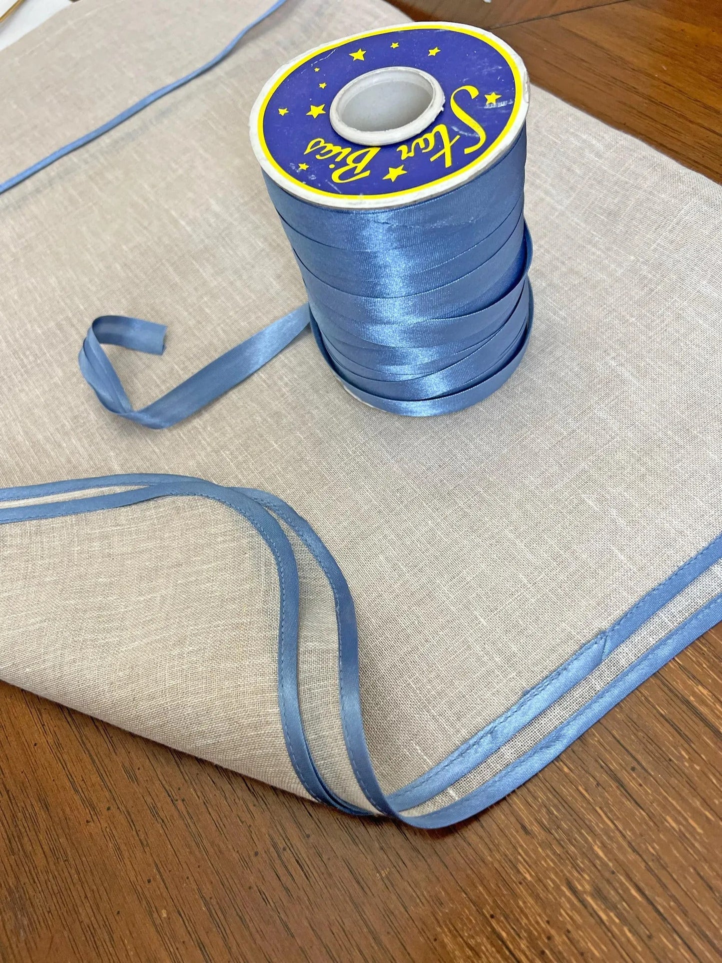Linen Café Curtains — Custom Size