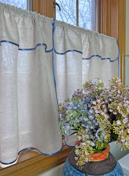 Linen Café Curtains