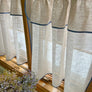 Linen Café Curtains