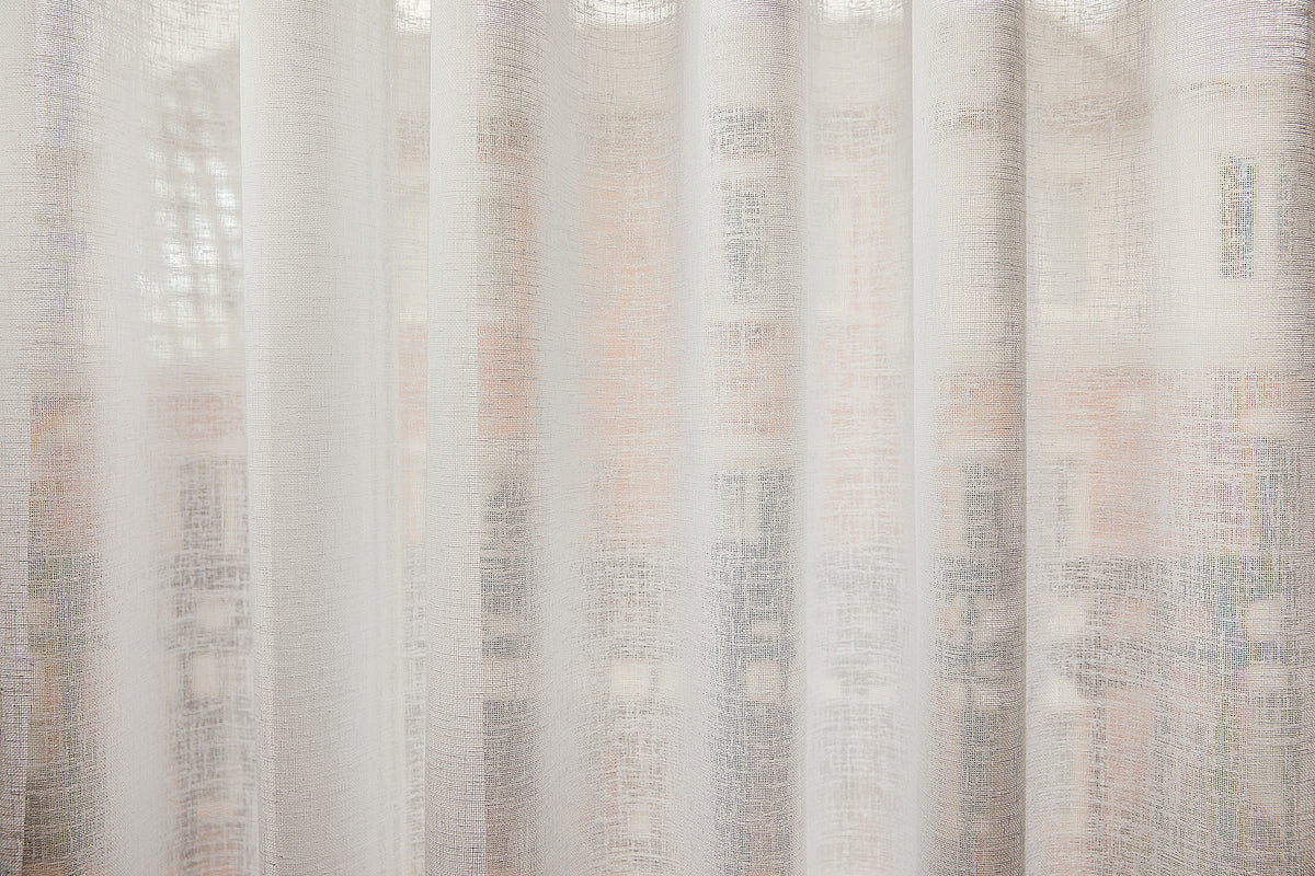 Berlin Pinch Pleat Sheer Drapery Panel — Custom Size