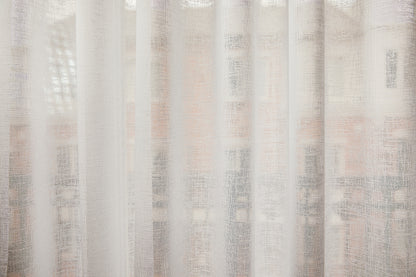Berlin Pinch Pleat Sheer Drapery Panel — Custom Size