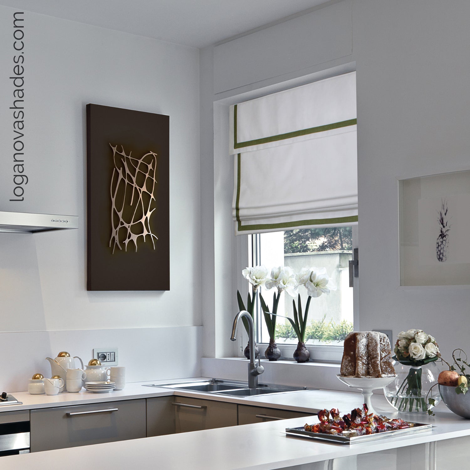 Relaxed Roman Shades