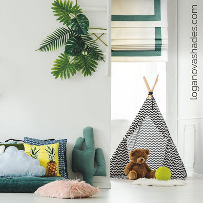 Seafoam colour of border