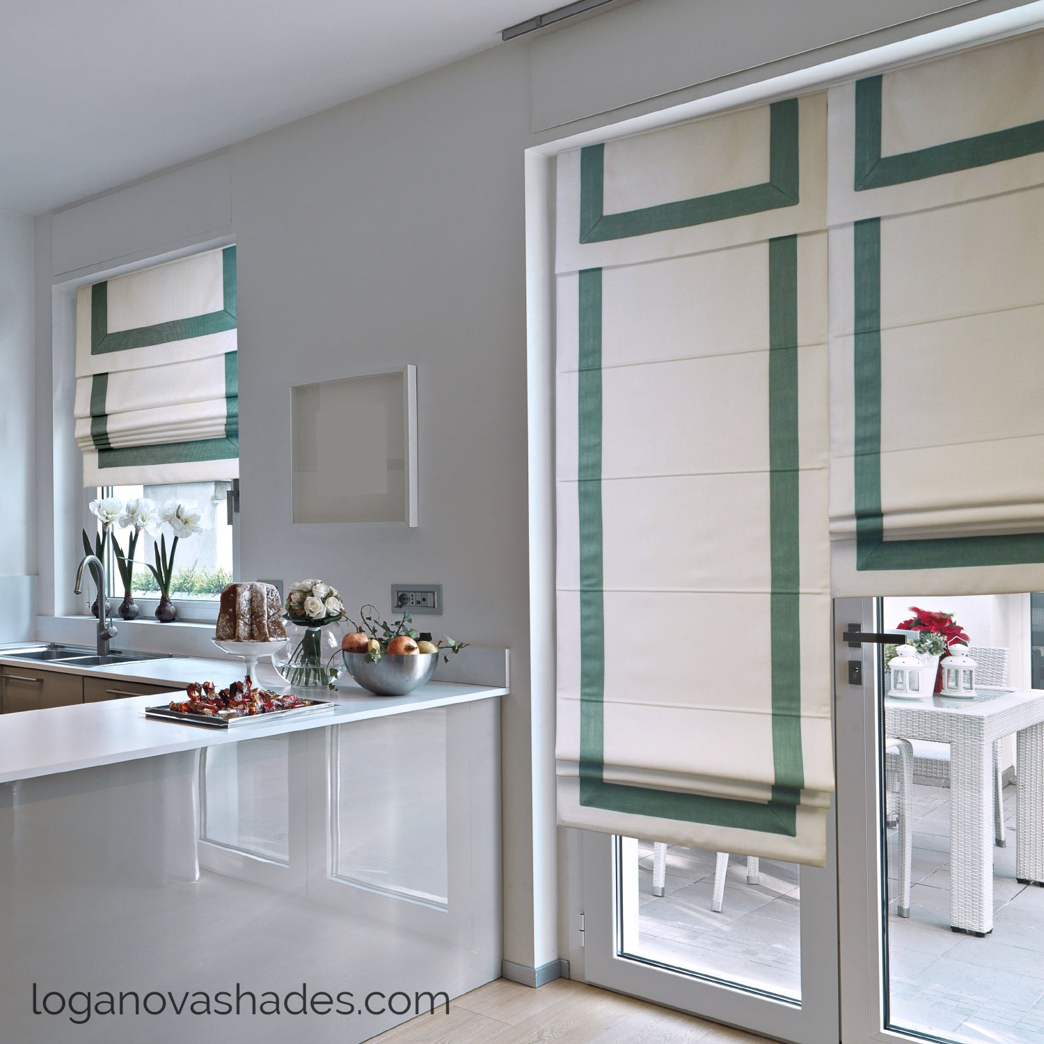 Seafoam colour of border