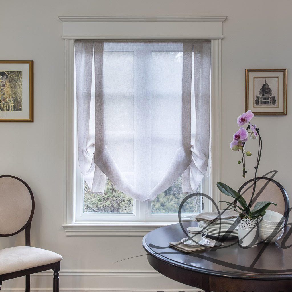 London Roman Shades — Lucky Earth, Custom Made – LOGANOVA Shades