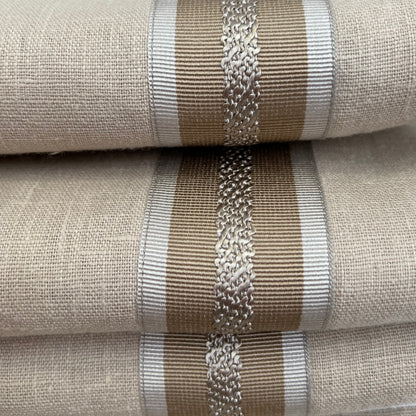 Striped Woven Tape Trim (Art. CE-58) — by the Yard