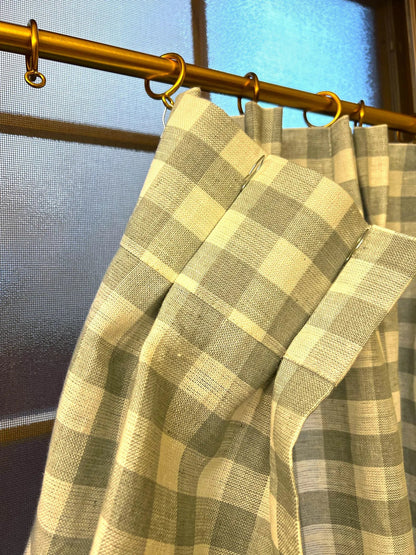 Café Curtains Rod 16mm — Decorative Hardware, Custom Size