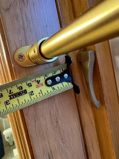 Café Curtains Rod 16mm — Decorative Hardware, Custom Size