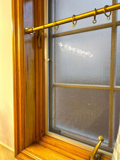 Café Curtains Rod 16mm — Decorative Hardware, Custom Size
