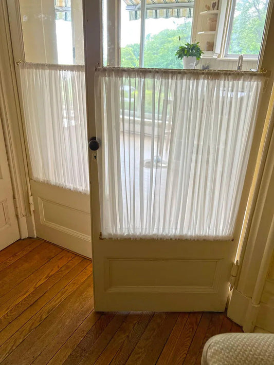 7/16″ Round Café Rod — Slim Sash Rod for Windows & Doors