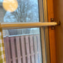 7/16” Round Café Rod for Café Curtains