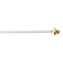 7/16” Round Café Rod for Café Curtains