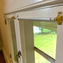 7/16” Round Café Rod for Café Curtains