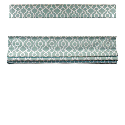 Geometric Top Down Bottom Up Roman Shade — Custom Size