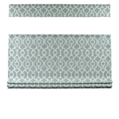 Geometric Top Down Bottom Up Roman Shade — Custom Size
