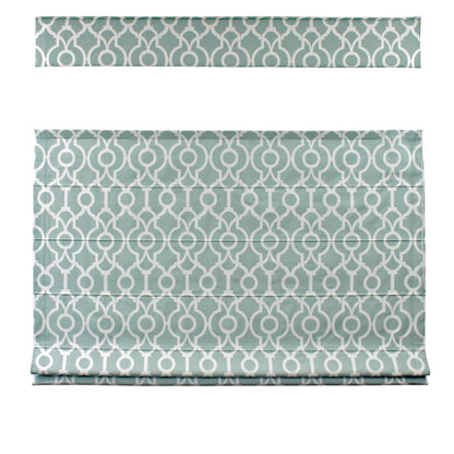 Geometric Top Down Bottom Up Roman Shade — Custom Size