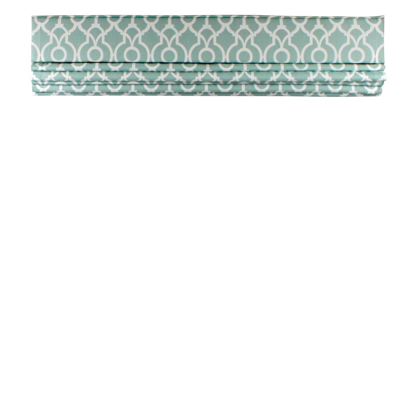 Geometric Top Down Bottom Up Roman Shade — Custom Size