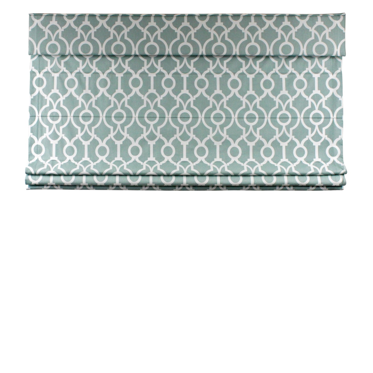 Geometric Top Down Bottom Up Roman Shade — Custom Size