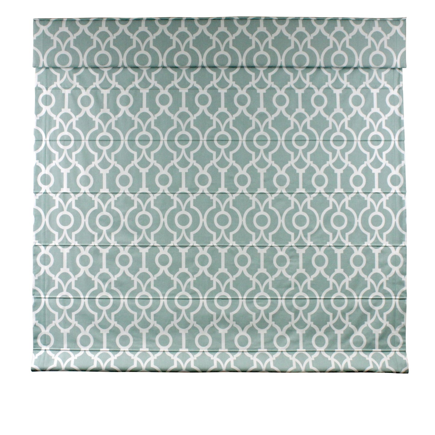 Geometric Top Down Bottom Up Roman Shade — Custom Size