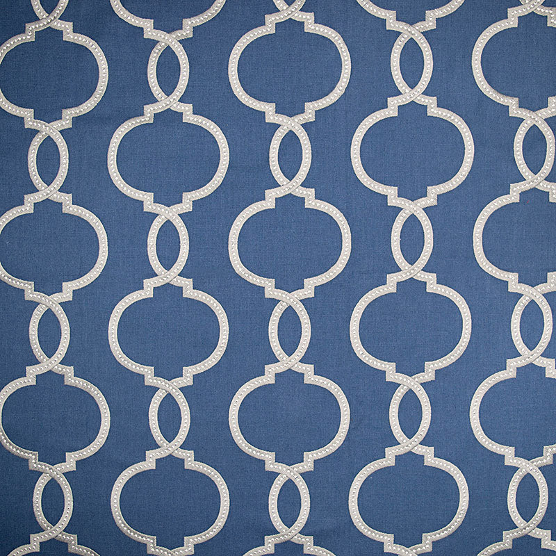 Geometric Top Down Bottom Up Roman Shade — Custom Size