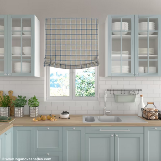 Chesapeake European Relaxed Roman Shade — Custom Size