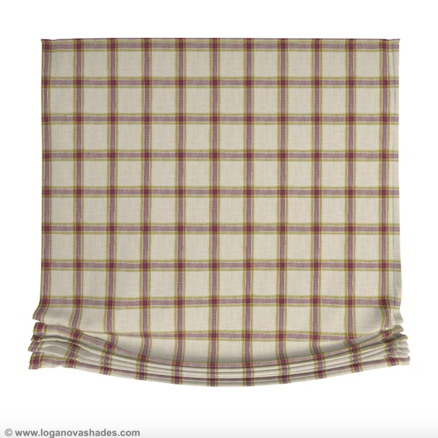 Chesapeake European Relaxed Roman Shade — Custom Size