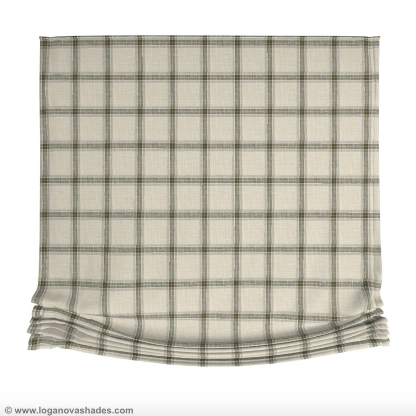 Chesapeake European Relaxed Roman Shade — Custom Size