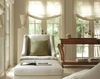 European Relaxed Utopia- 100% sheer linen shades, light and airy linen fabric, sheer - light filtering, 1’ INSIDE SEAMS
