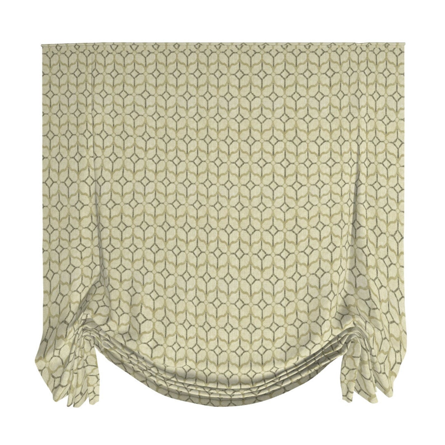 Gibbs Tulip Roman Shade — Custom Size