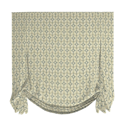 Gibbs Tulip Roman Shade — Custom Size