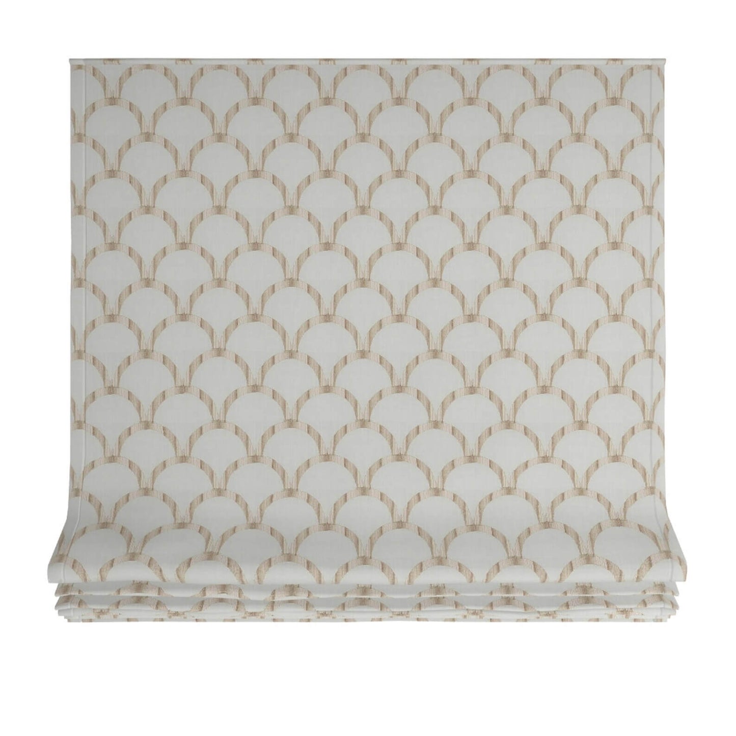 Hanover Relaxed Roman Shade — Custom Size