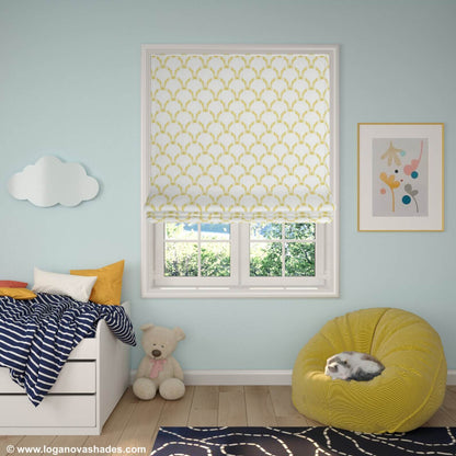 Hanover Relaxed Roman Shade — Custom Size